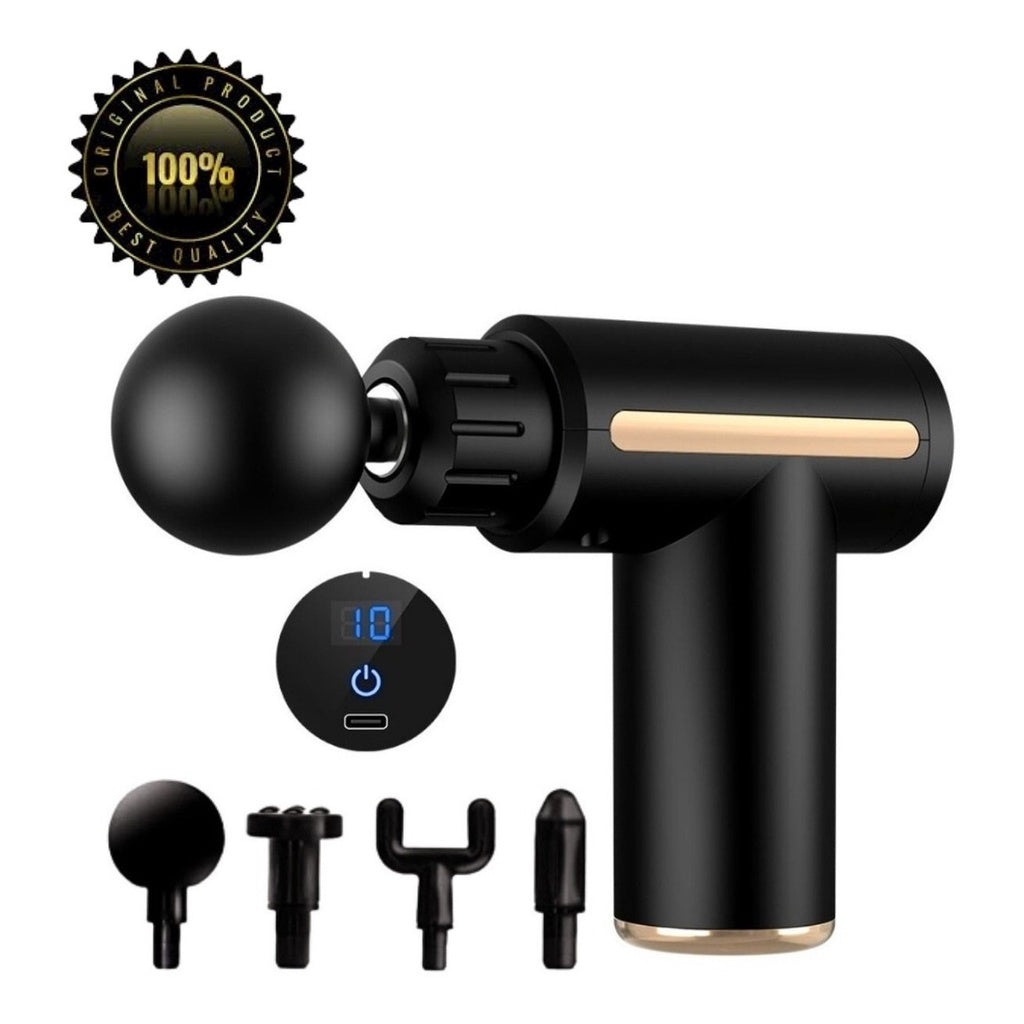 Pistolet de Massage Intelligent & Silencieux 🖤