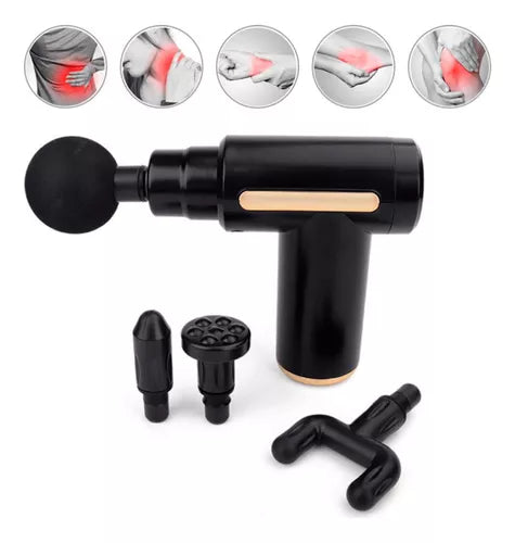 Pistolet de Massage Intelligent & Silencieux 🖤