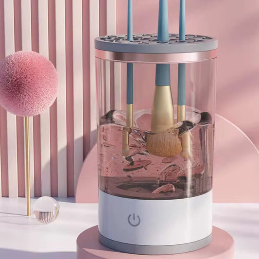 Nettoyeur Électrique de Pinceaux de Maquillage – Luxe & Efficacité