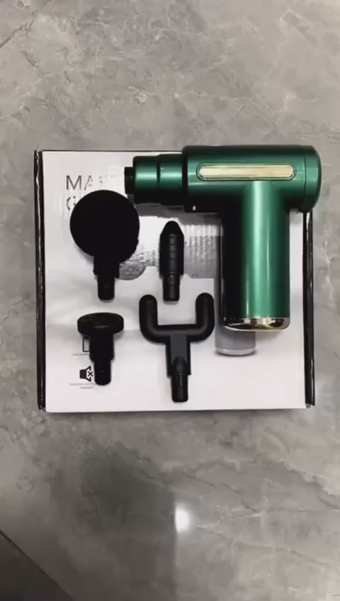 Pistolet de Massage Intelligent & Silencieux 🖤